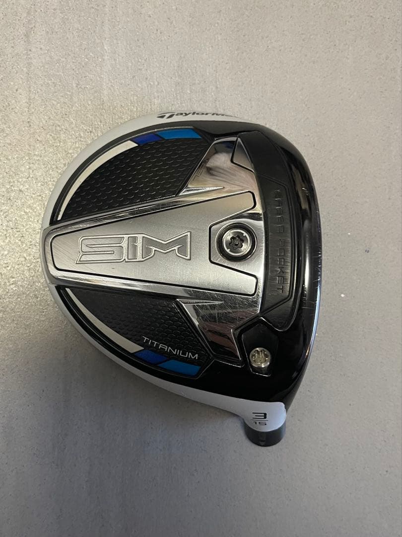 ツアー支給品 テーラーメイド SIM FW 3w バージョン2