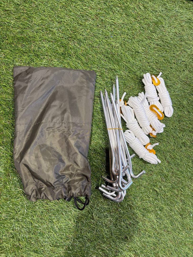 オガワ ステイシー ST-2 カーキ 純正グランドシート付き　ogawa テント