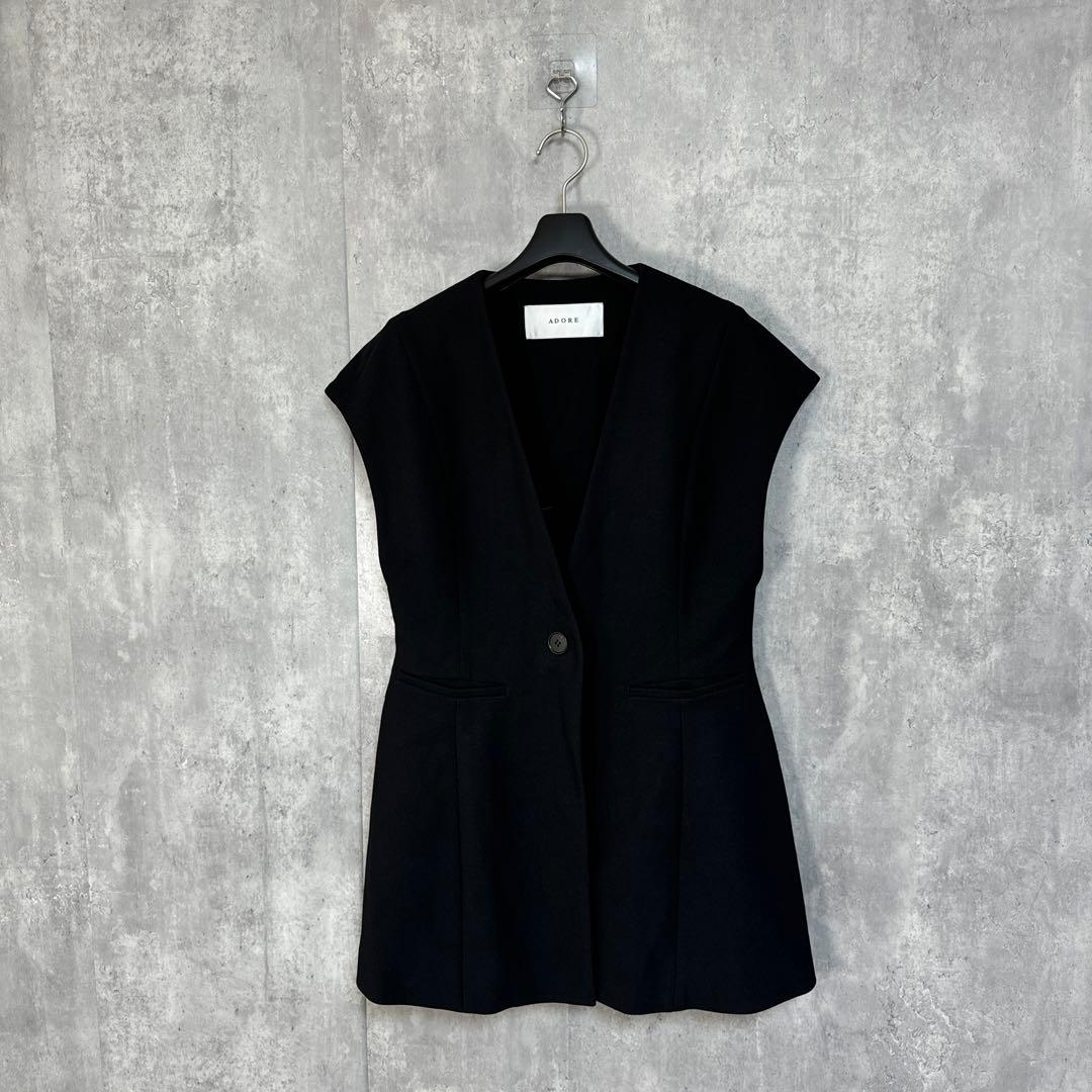 ADORE ダブルジョーゼットジャケット 38