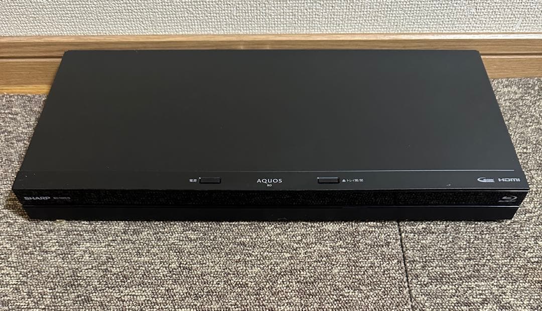 動作確認済み SHARP ブルーレイレコーダー BD-NW510