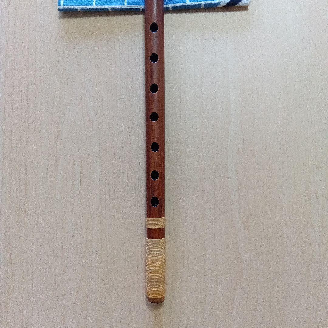 ♥囃子用(タイプ③)・イブシ竹の三本調子・細目篠笛(女性向き)