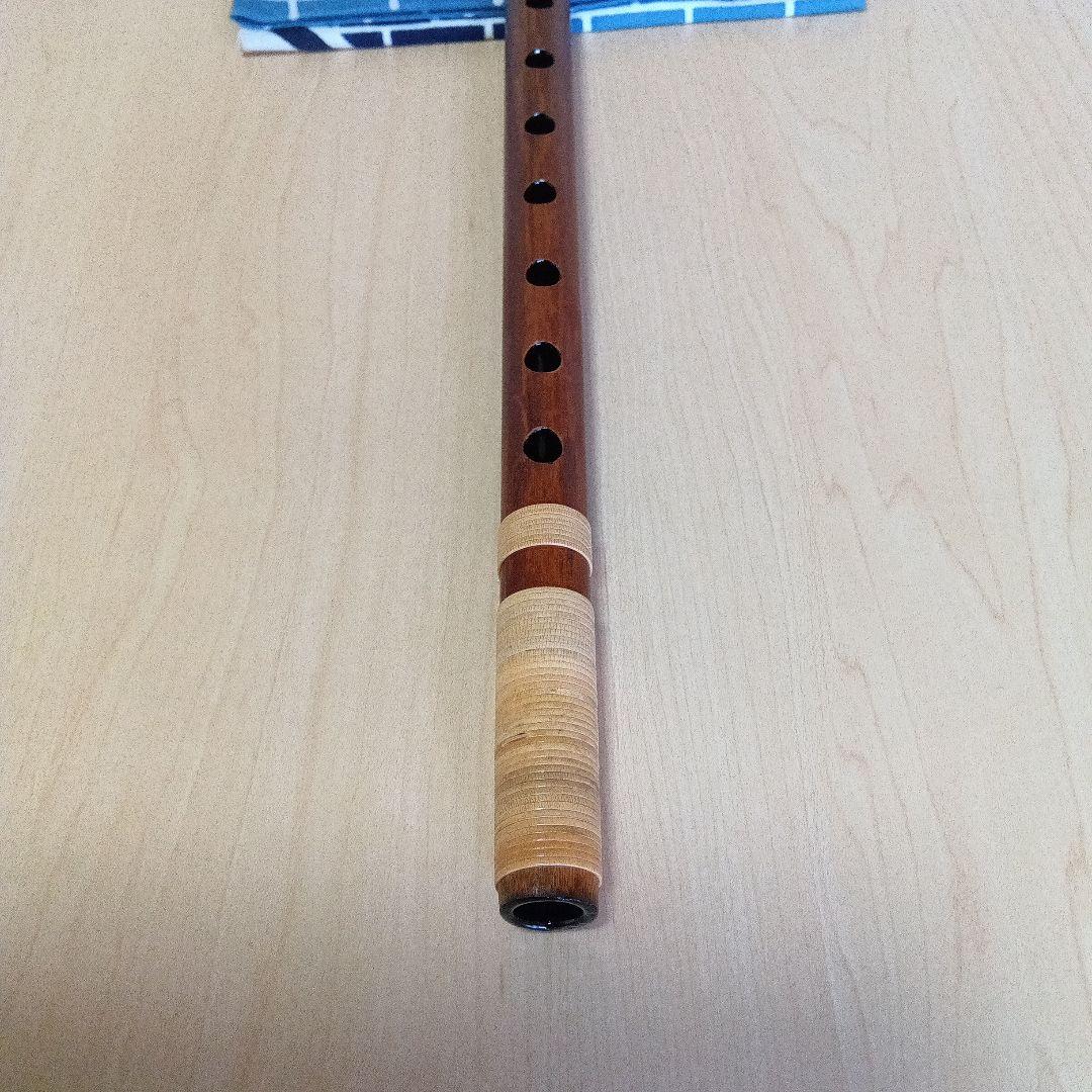 ♥囃子用(タイプ③)・イブシ竹の三本調子・細目篠笛(女性向き)