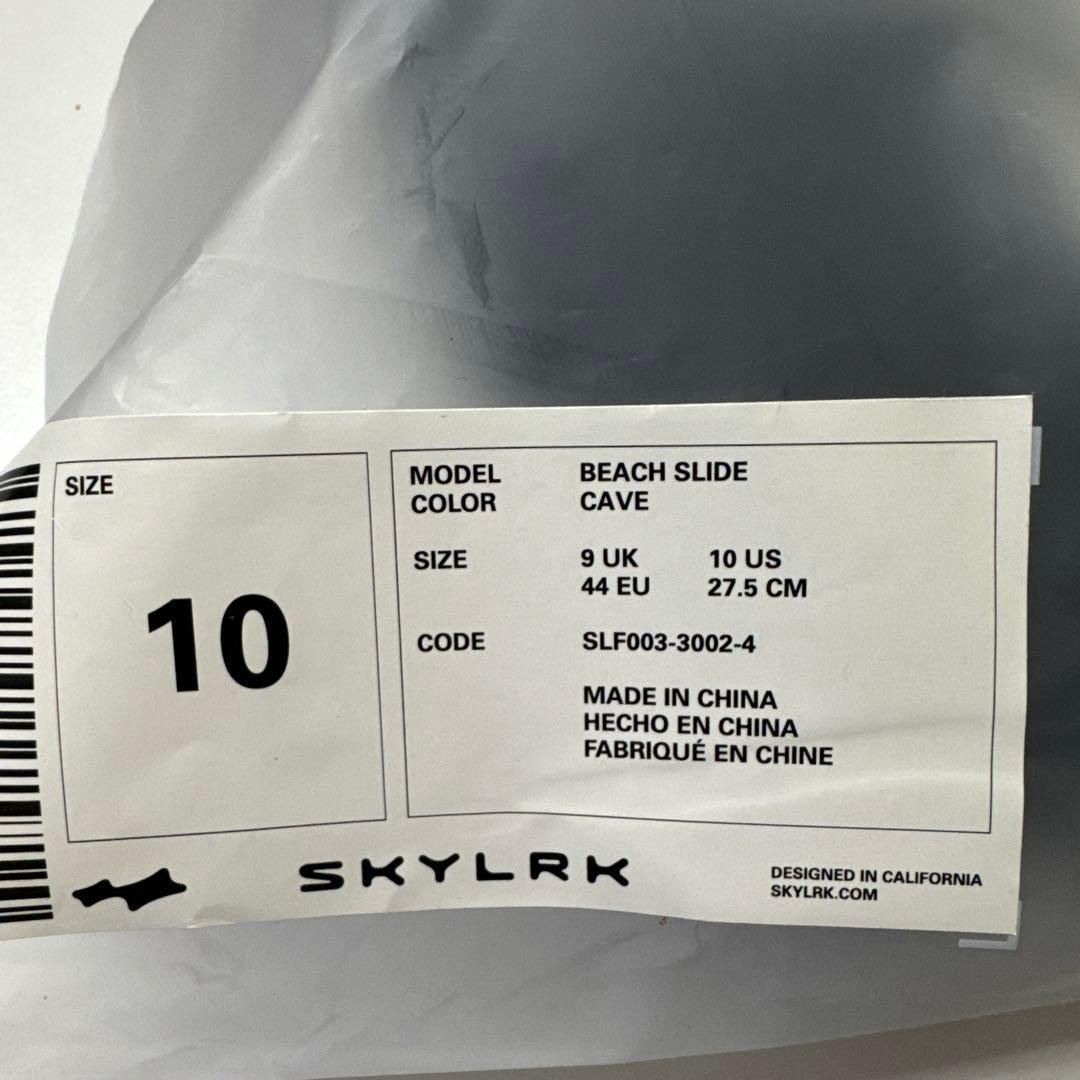 靴 SKYLRK Justin Bieber beach slide 27.5