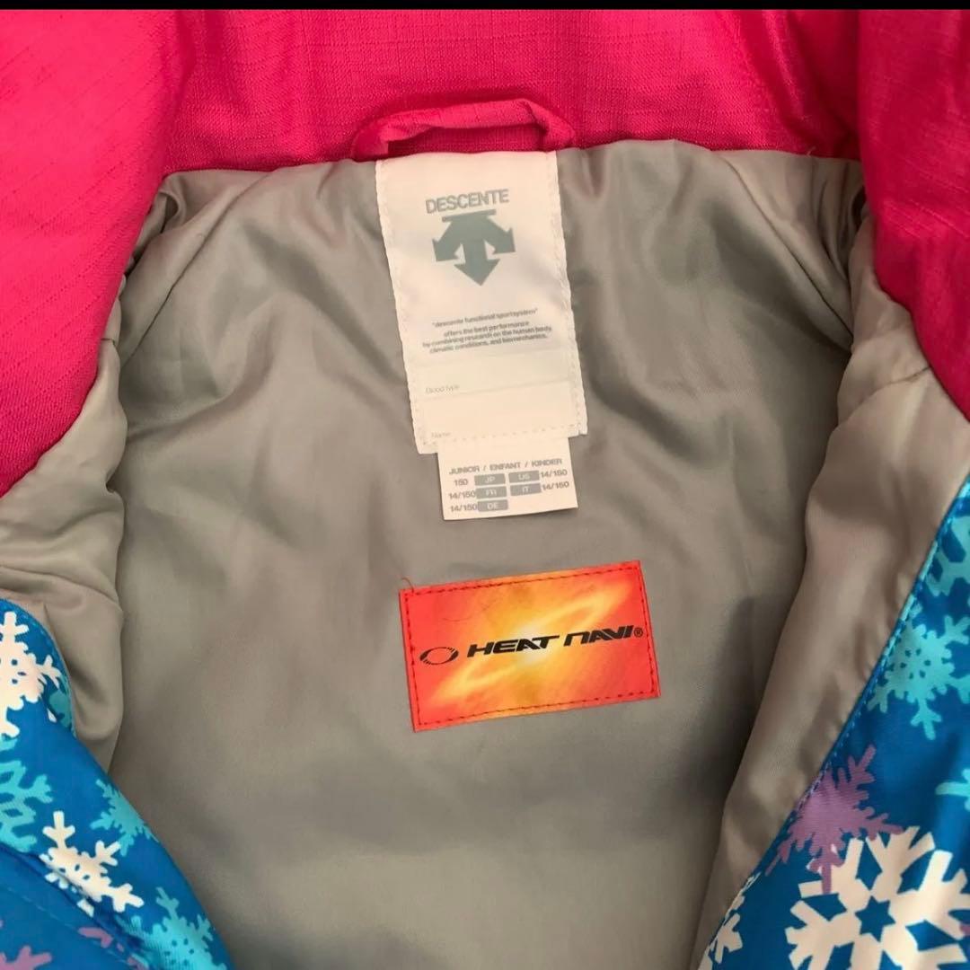 【美品】DESCENTE デサント スキーウェア150 145〜155センチ対応