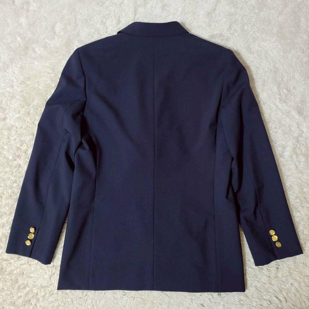 美品✨　バーバリーズ　テーラードジャケット　エンブレム刺繍　金ボタン　11号　L