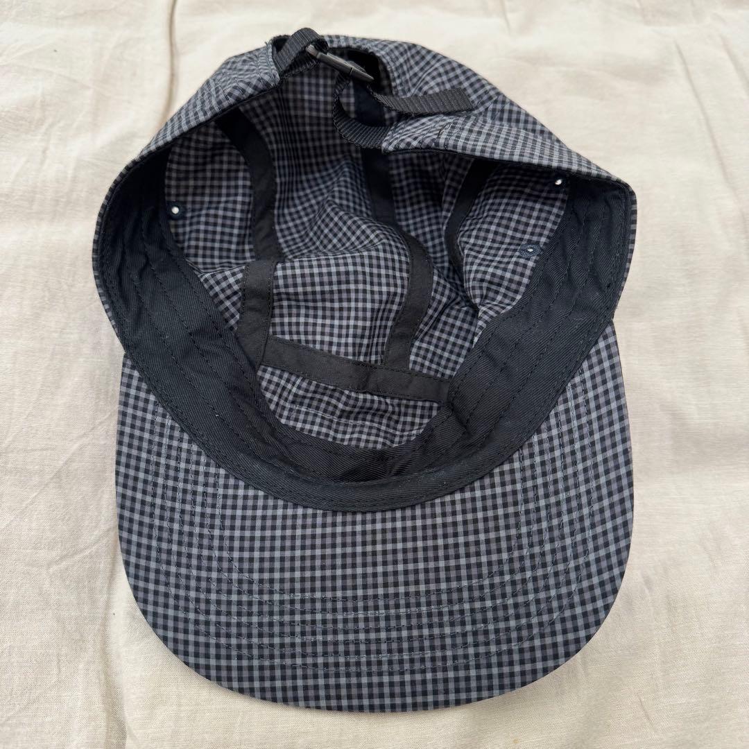Supreme Cordura Plaid Camp Cap ブラック 25ss