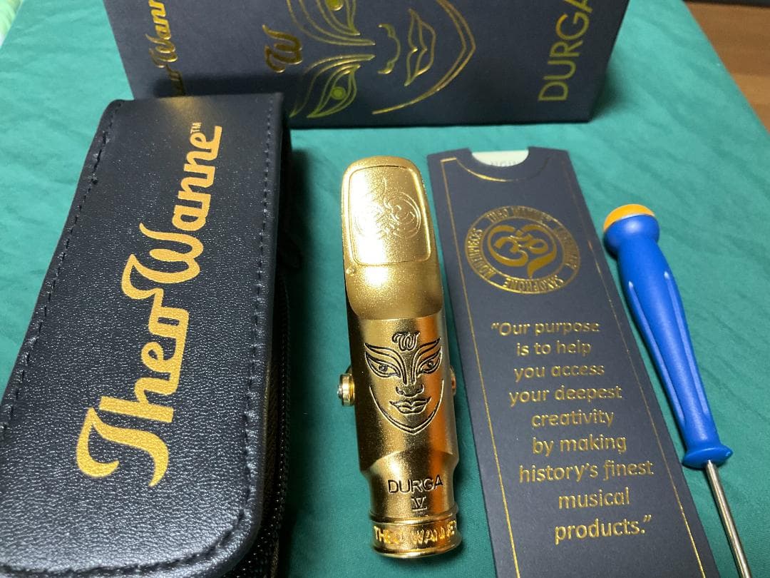 アルトTheo Wanne Durga ゴールド マウスピース　Ðurga5