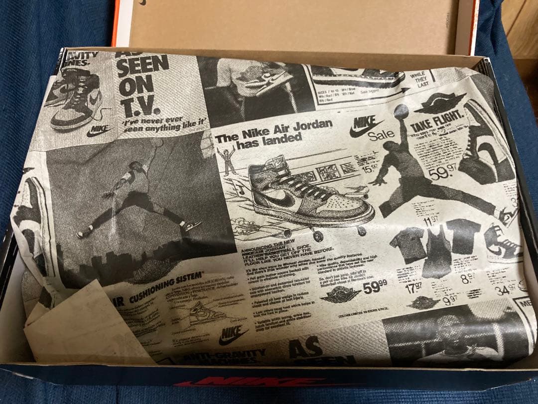 シューズ(男性用) Nike Air Jordan 1 Lost & Found Chicago