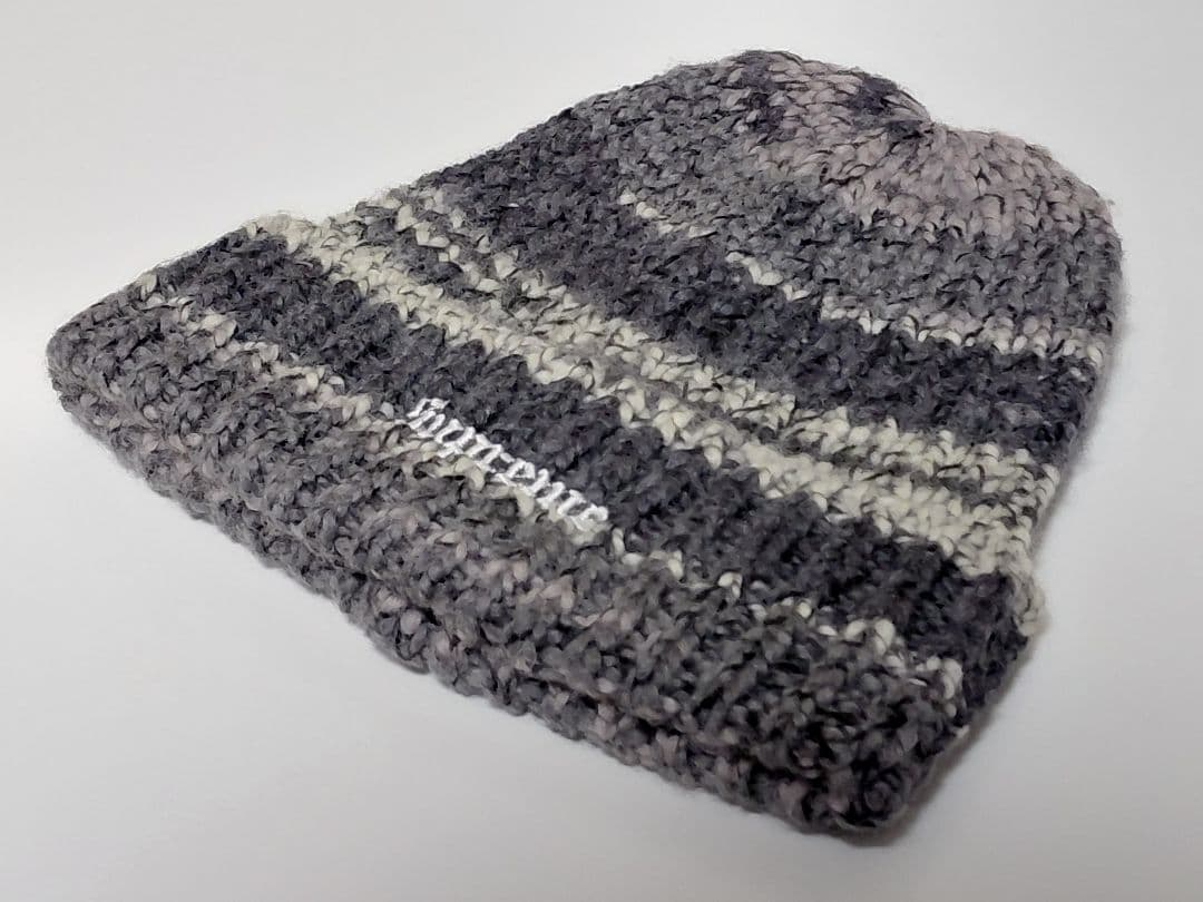 【新品・未着用】 Supreme　Space　Dye　Stripe　Beanie