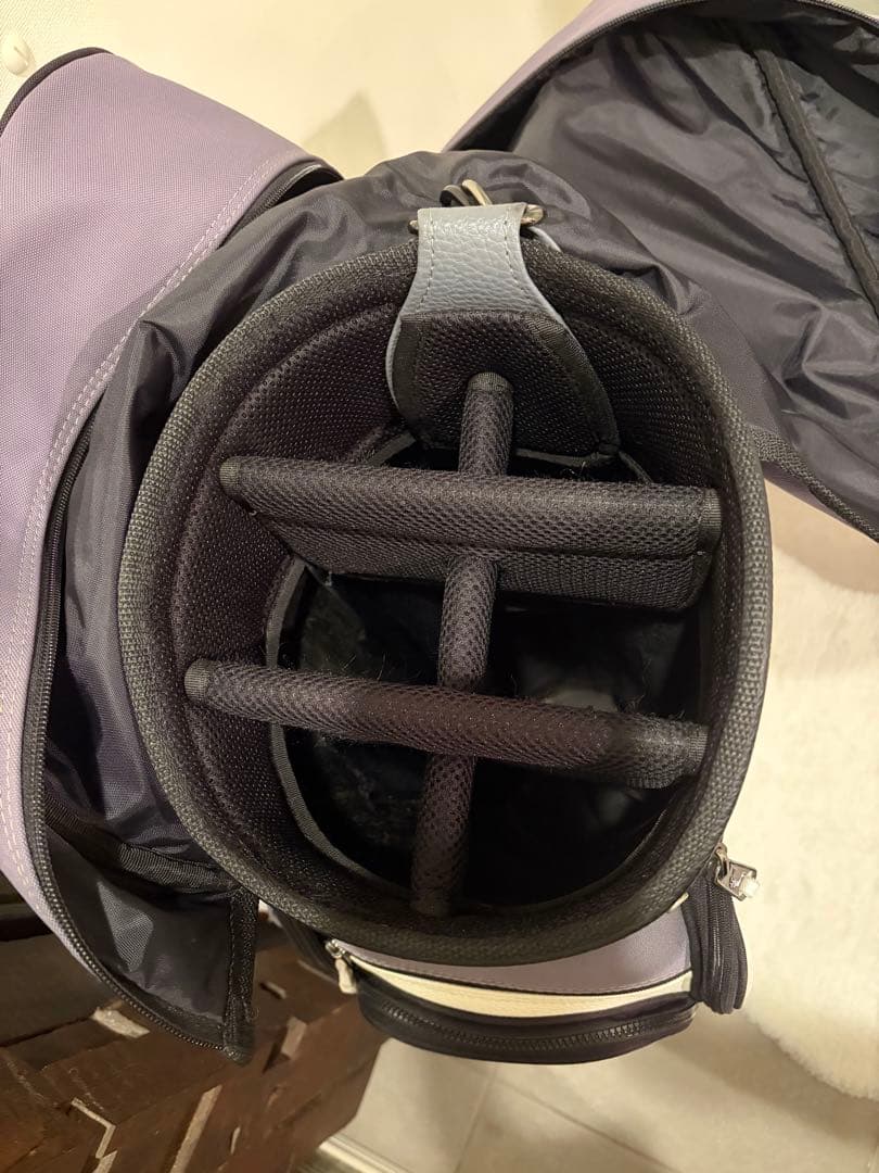 週末SALE【美品】JONES ジョーンズ　キャディーバッグ　グレー