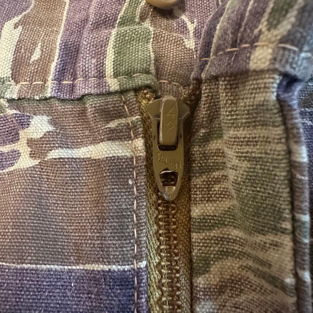 60s タイガーストライプ usarmy ベトナム　パンツ　サイドアジャスター