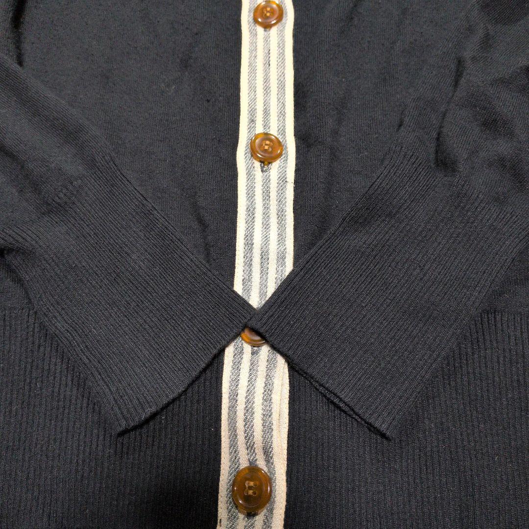 ヴィヴィアンウエストウッド リボンタイ パワショル オーブ 黒 ストライプ