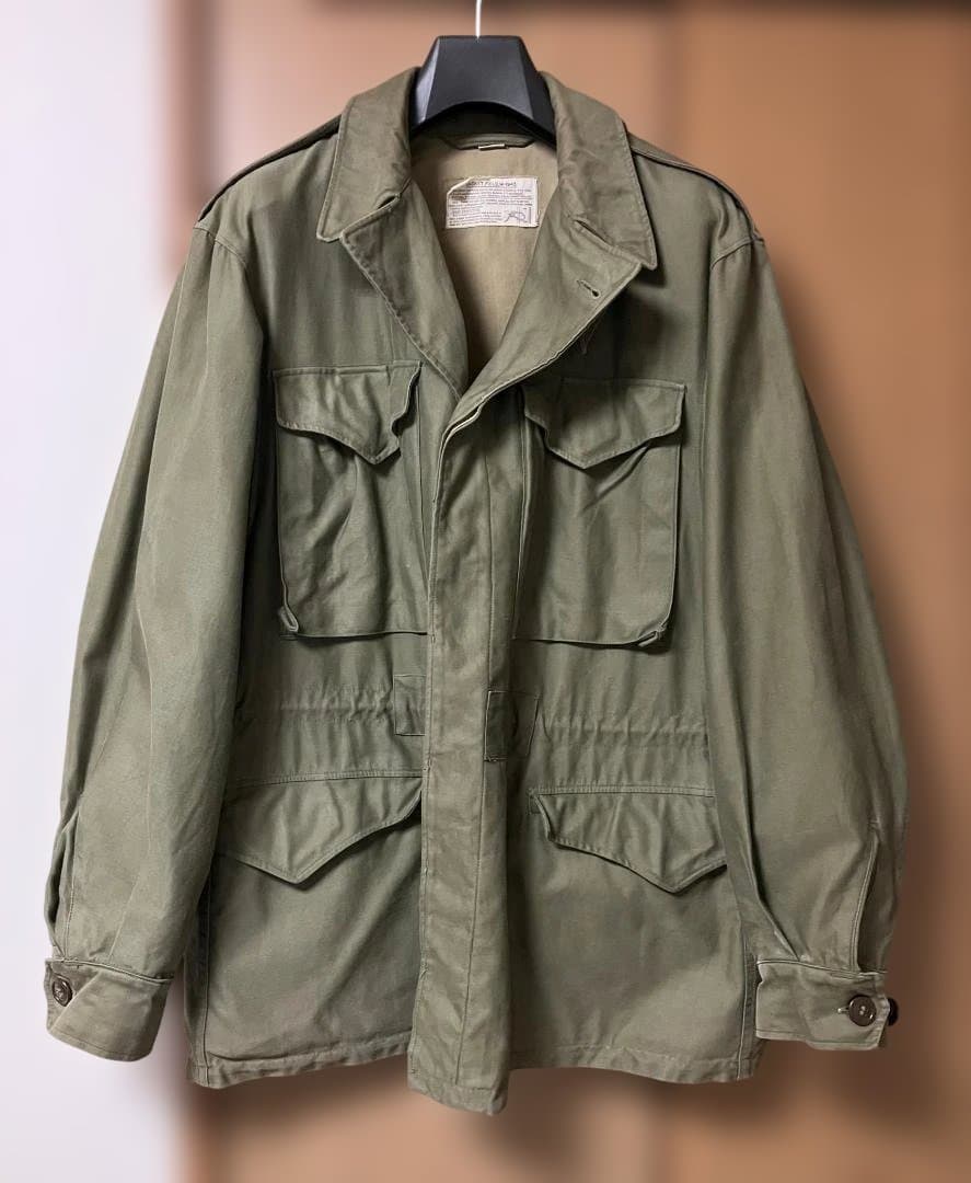 実物 M-43 ミリタリージャケット 38R オリーブドラブ
