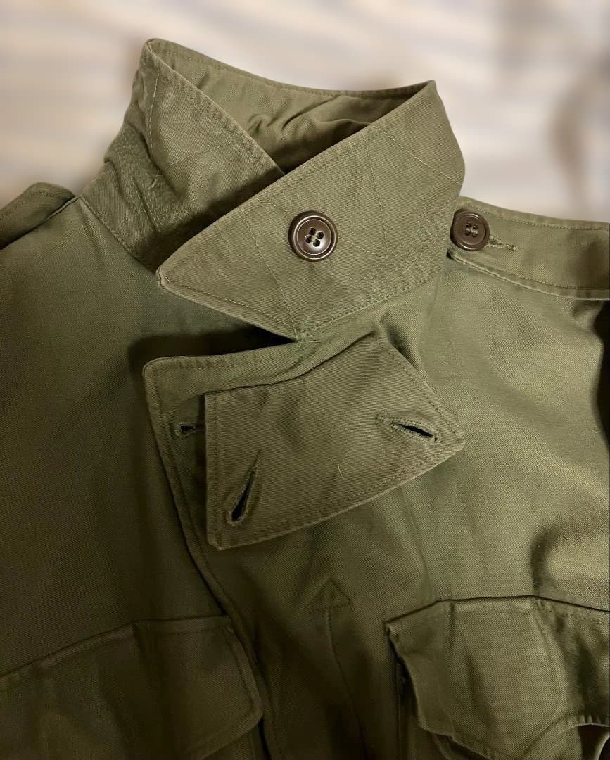 実物 M-43 ミリタリージャケット 38R オリーブドラブ