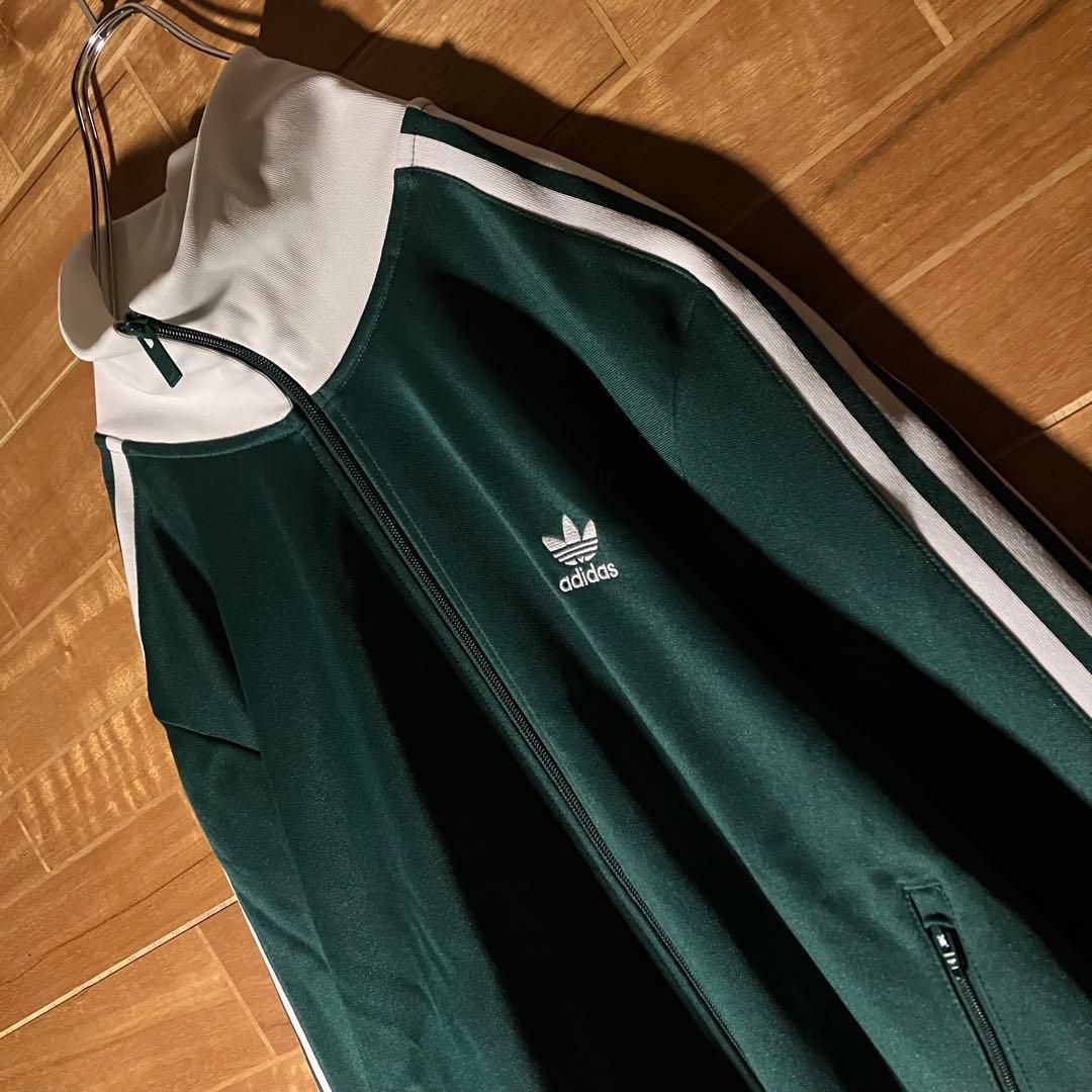 adidas ベッケンバウアー　トラックジャケット　ジャージ　緑　白　3XL