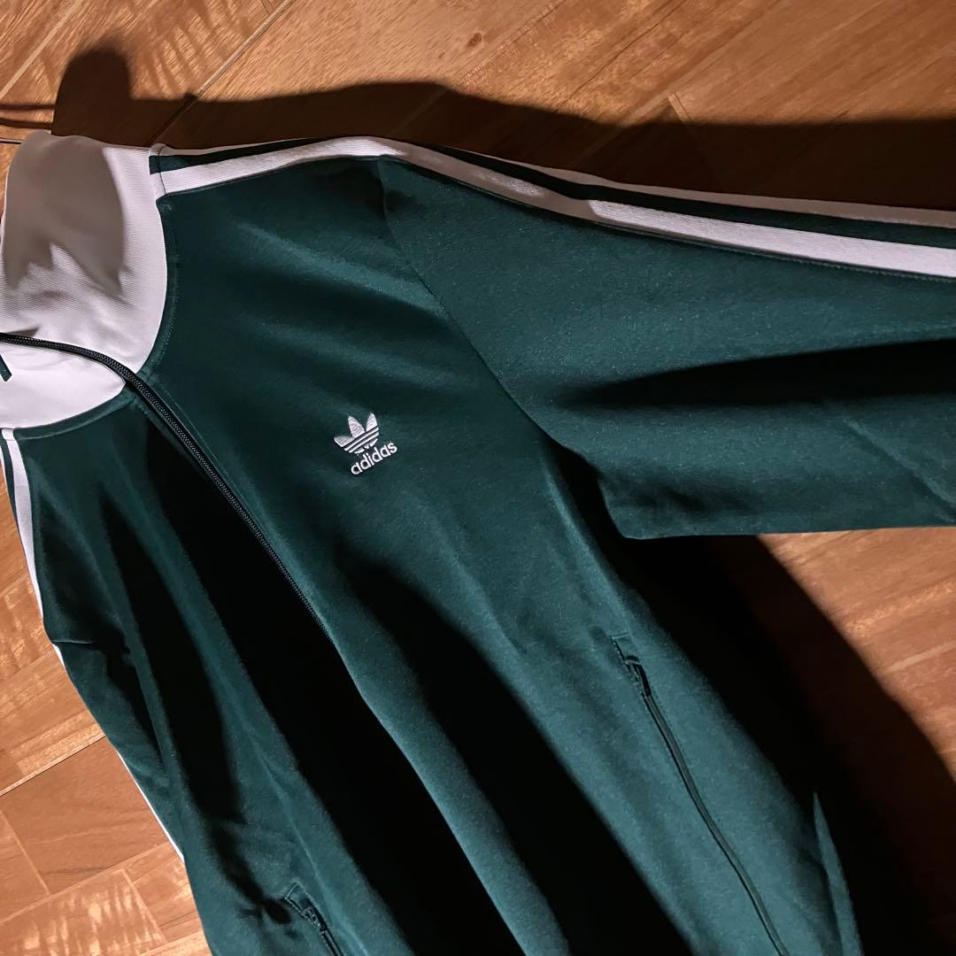 adidas ベッケンバウアー　トラックジャケット　ジャージ　緑　白　3XL