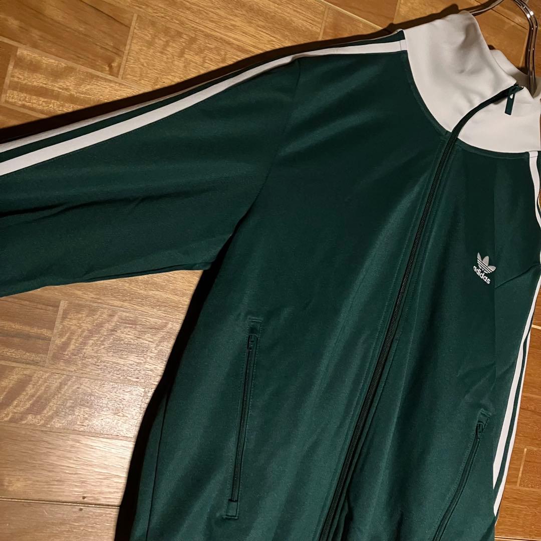 adidas ベッケンバウアー　トラックジャケット　ジャージ　緑　白　3XL