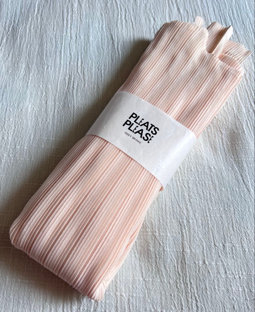 プリーツプリーズイッセイミヤケ　リブハイネック長袖シャツPP23FK352