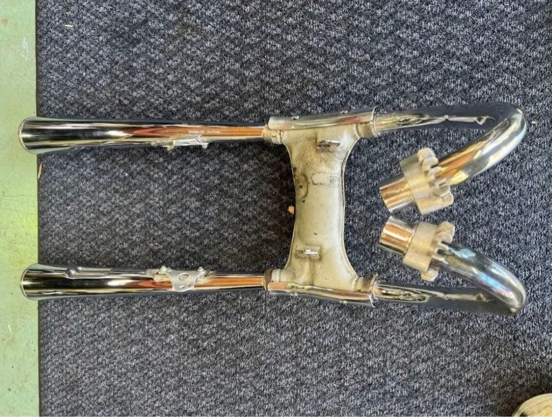 HONDA CB400TホークII 純正 ノーマルマフラー 車検用に