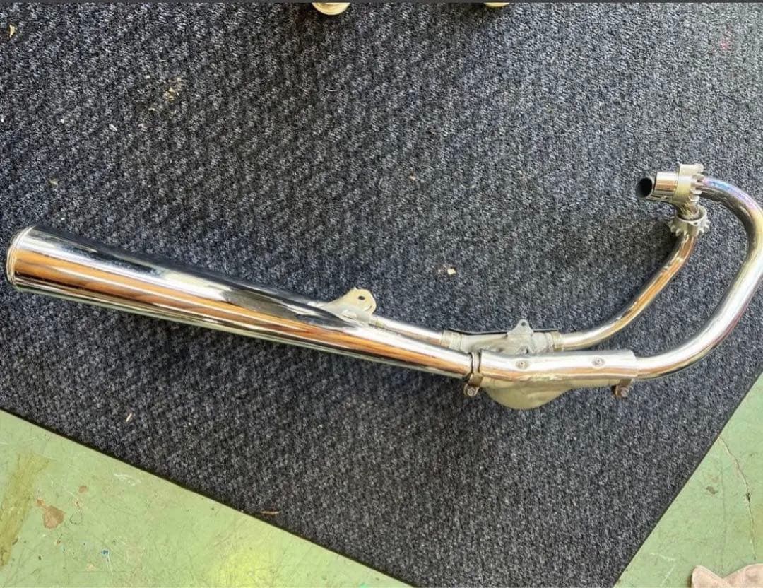 HONDA CB400TホークII 純正 ノーマルマフラー 車検用に