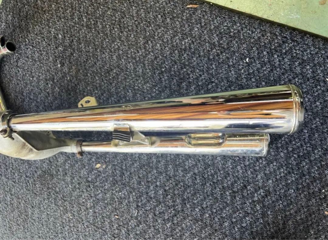 HONDA CB400TホークII 純正 ノーマルマフラー 車検用に