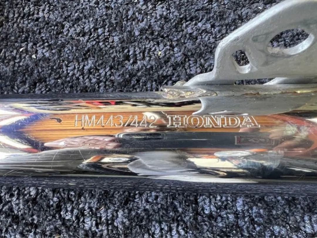 HONDA CB400TホークII 純正 ノーマルマフラー 車検用に