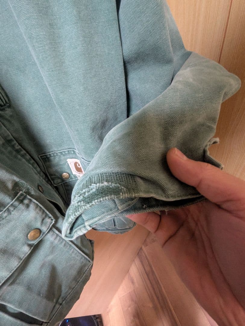 大幅値下げ！Carhartt チョアコート　カバーオール グリーン