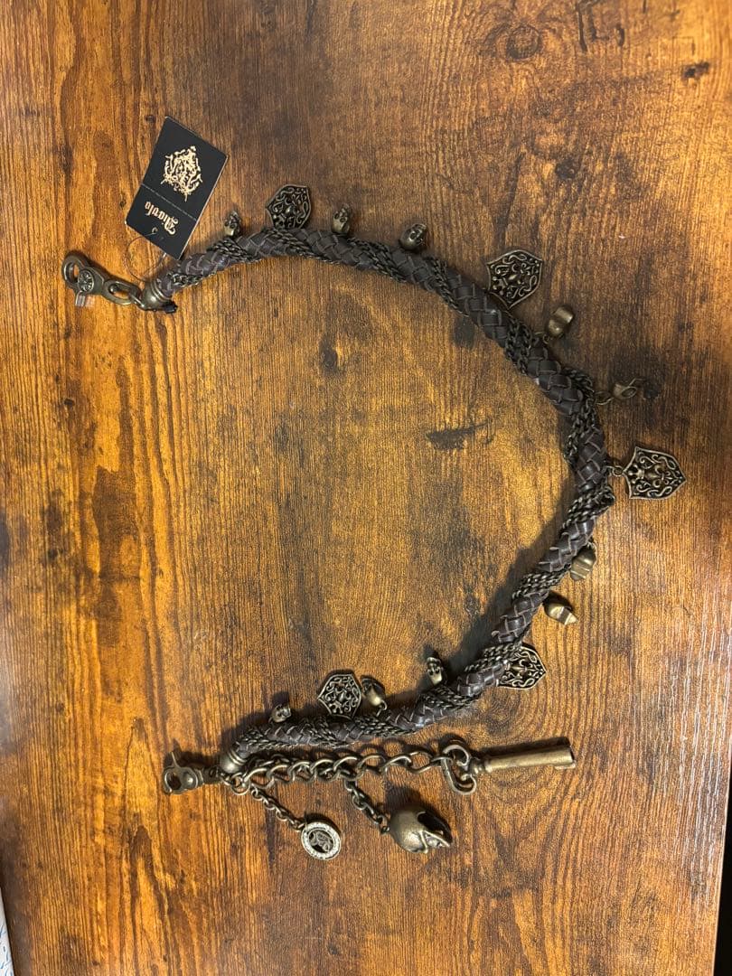 新品　Diavlo スカルウォレットチェーン