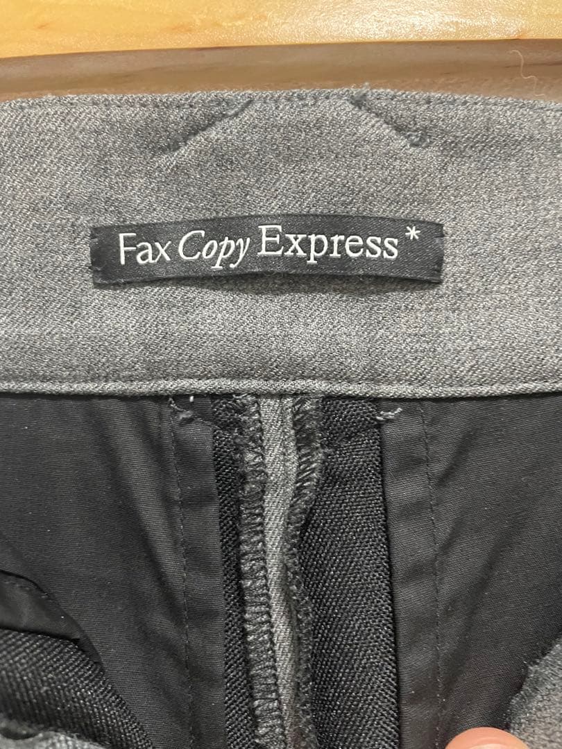 Fax Copy Express グレー ワイドパンツ　最終価格