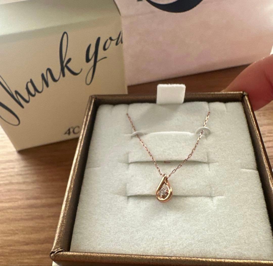 りりな◆再出費◆4℃K10ネックレス