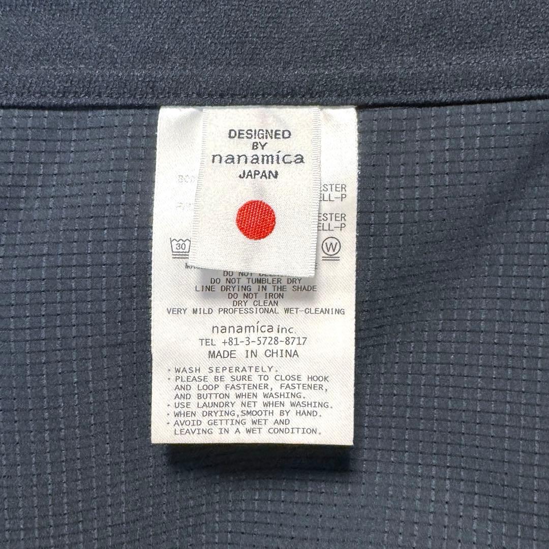 nanamica ナナミカ アルファドライ カーディガン ジャケット ブラックＬ