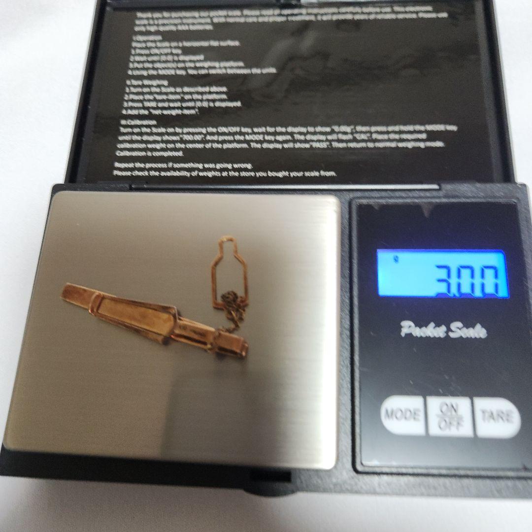 K10金 ゴールド ネクタイピン 刻印有り 3.00g