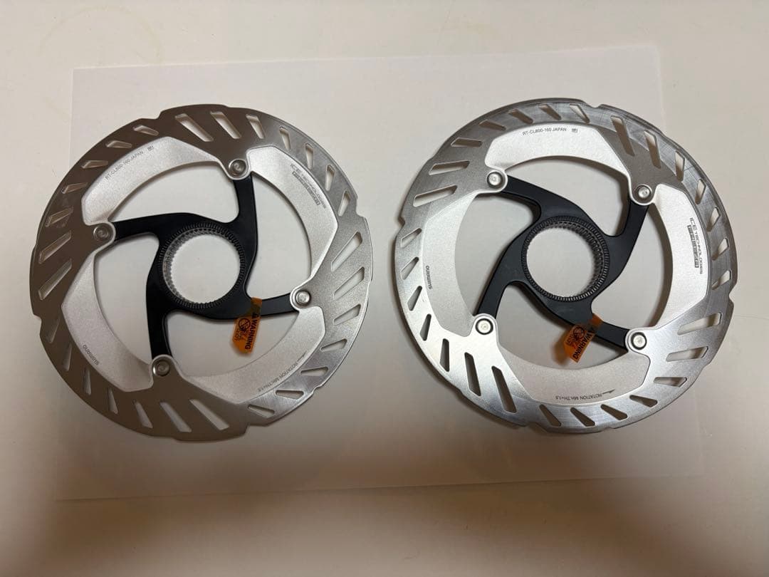 アルテグラブレーキローター 160mm x 2枚　完成車外し