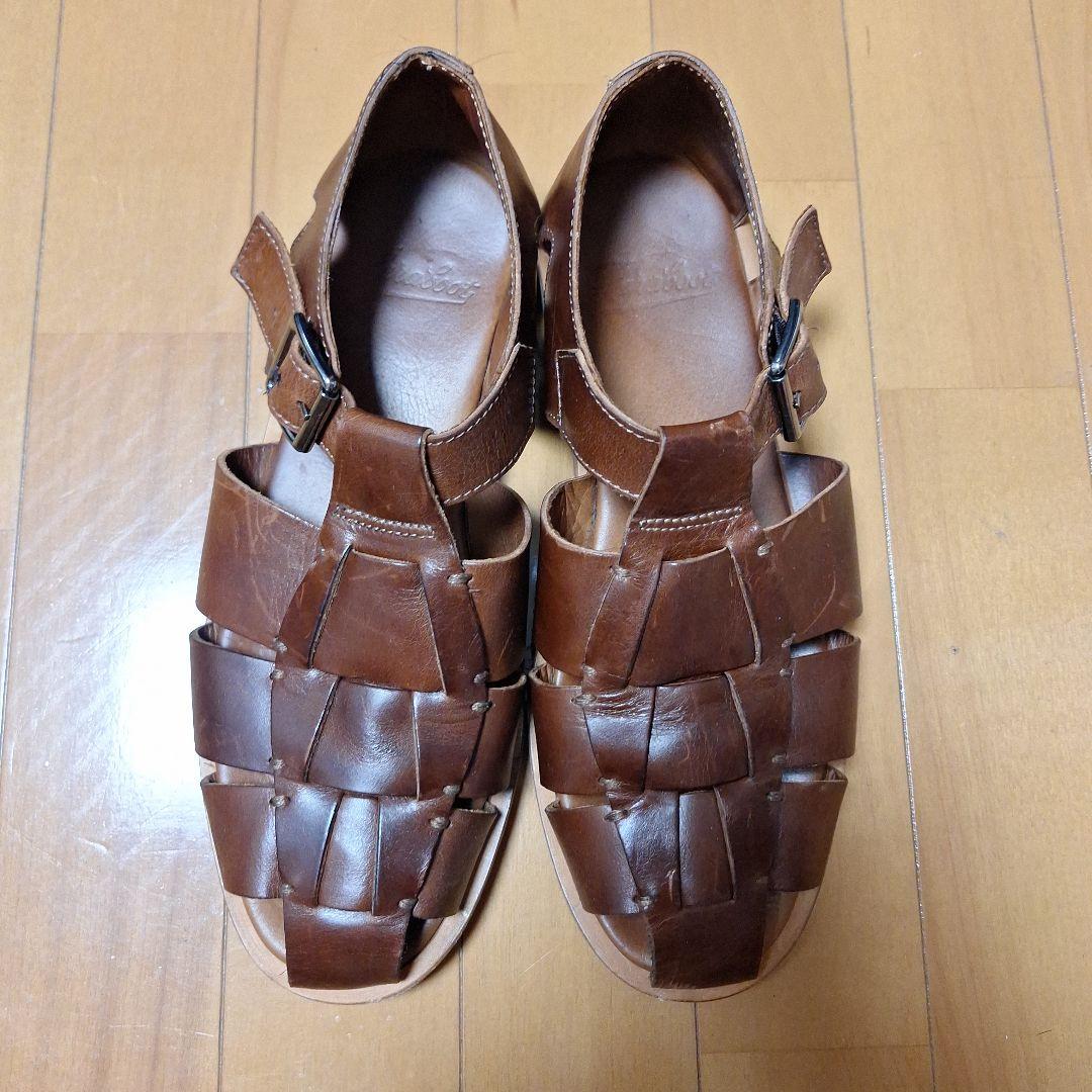 パラブーツ 美品 パシフィック グルカサンダル マロン ブラウン 41サイズ
