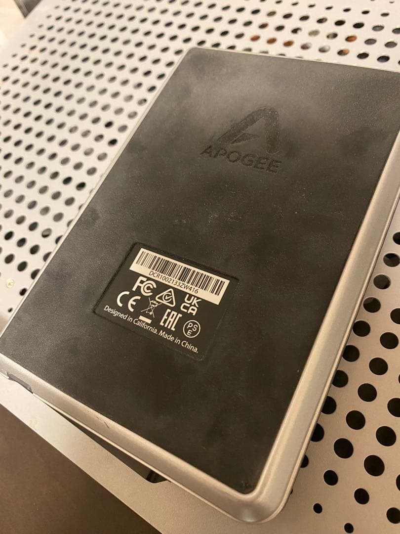 DTM・DAW Apogee duet3