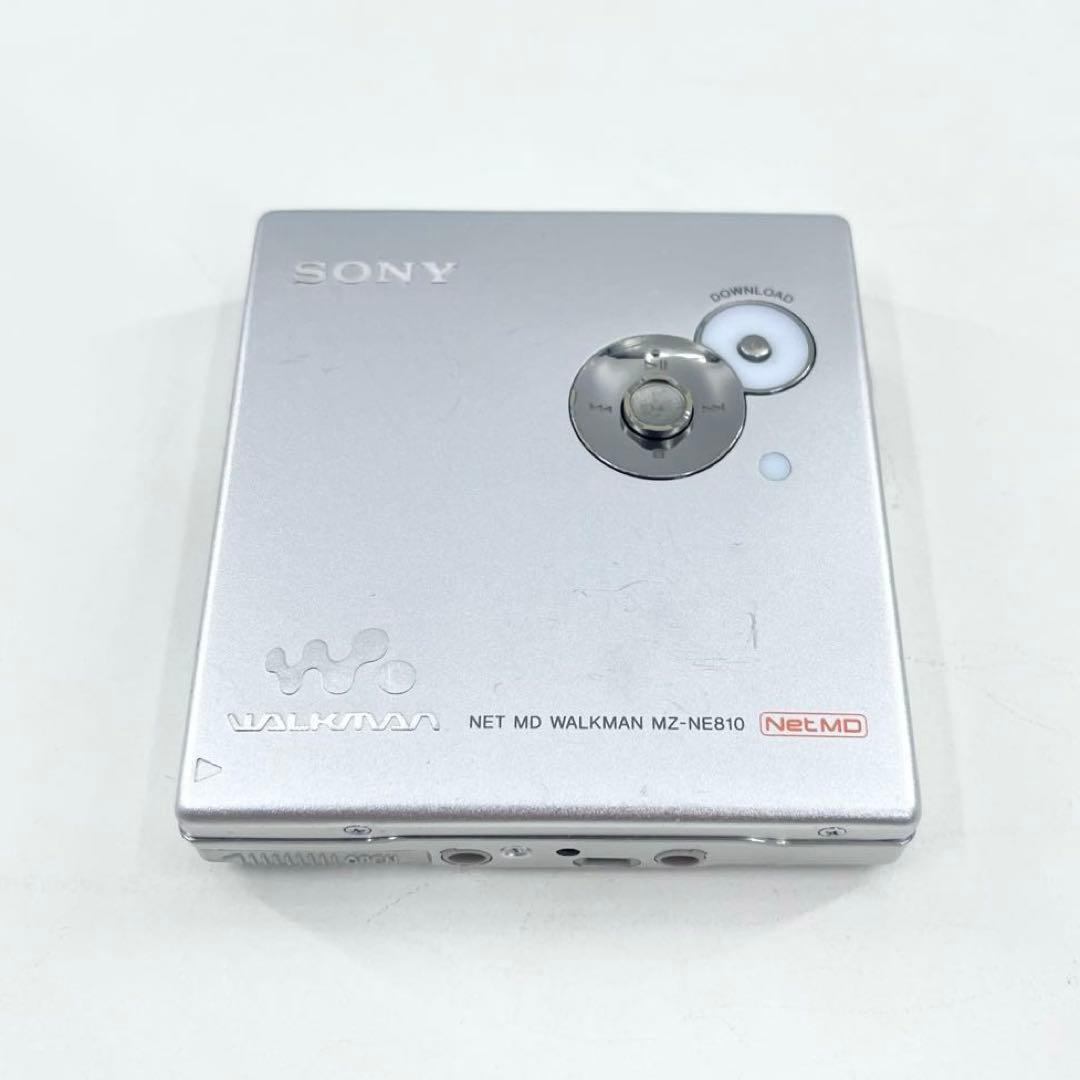 SONY MZ-N810 NetMD MDウォークマン USB給電対応