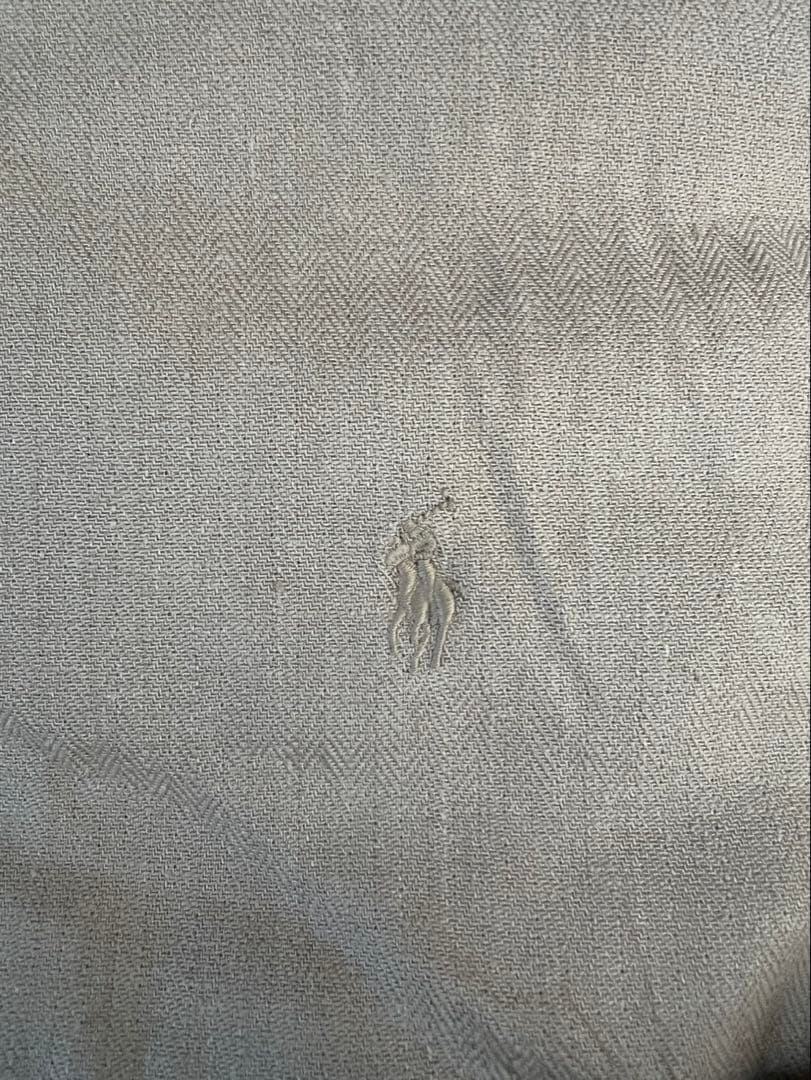 POLO Ralph Lauren リネン ヘリンボーン ダウンベストXL