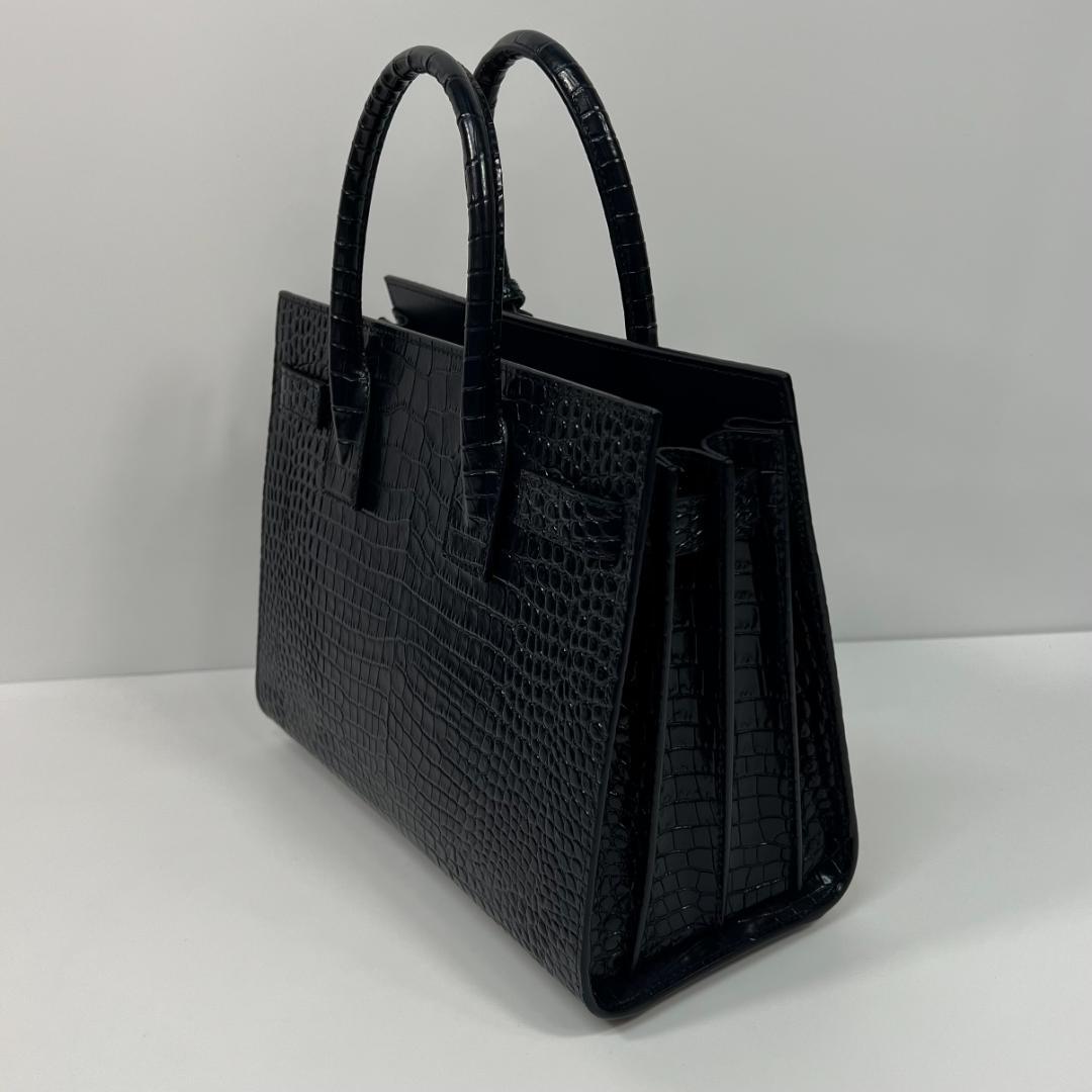 サンローラン 421863 サックドジュールベイビー ネイビー MBZ286