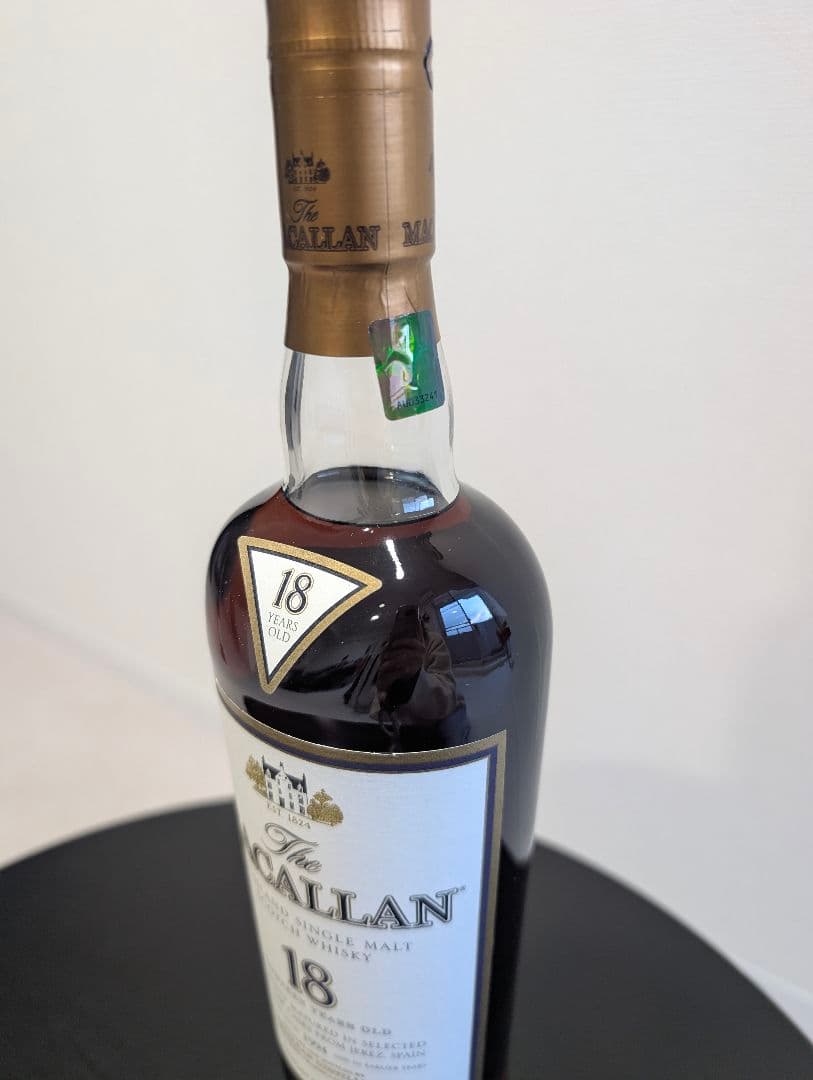 【未開栓・箱付き】ザ・マッカラン 18年 1994 ヴィンテージ　シェリーオーク