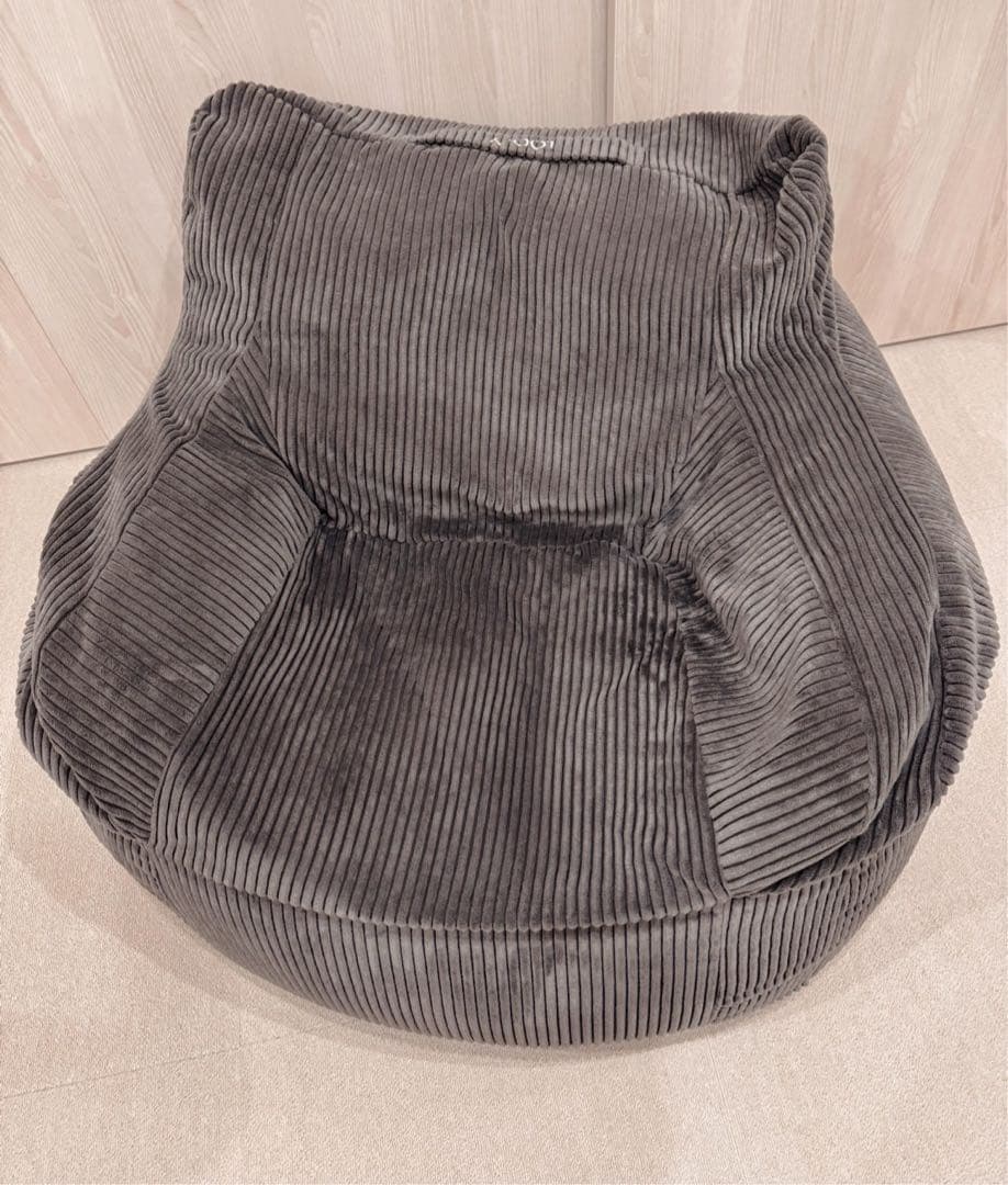 ⭐︎お値下げ中⭐︎LOOSY コーデュロイ ビーンバッグソファ チャコールグレー