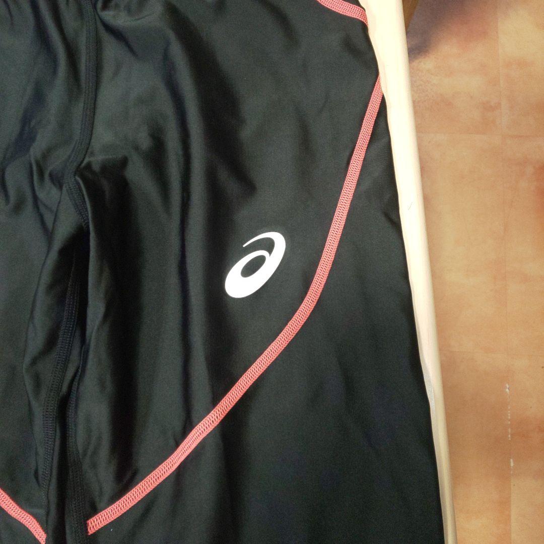 希少！陸上日本代表。ASICS ハーフタイツ XLsize