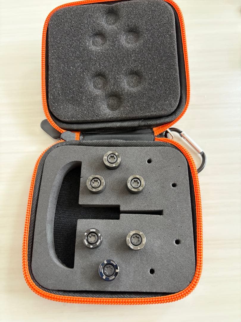 テーラーメイド 純正品 TAS ウエイト 6個セット 汎用品ポーチ