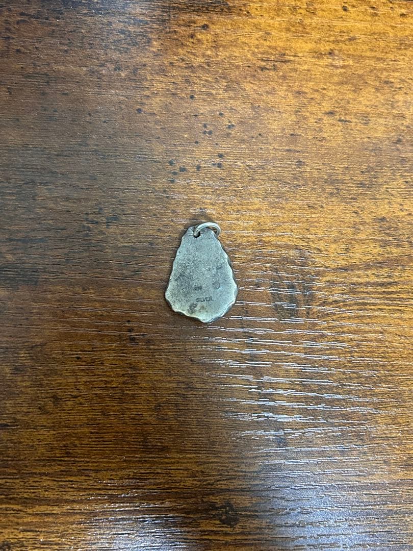 k18 ターコイズ付 平打メタル