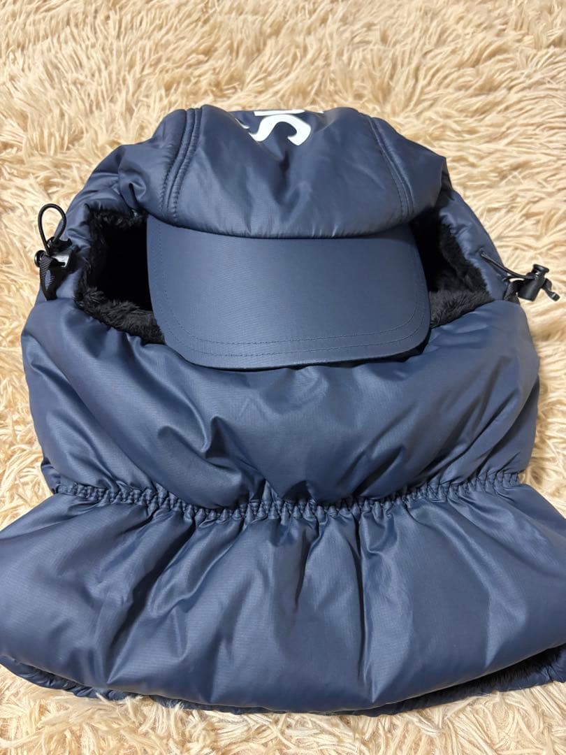 Supreme Cordura Puffer Balaclava ネイビー