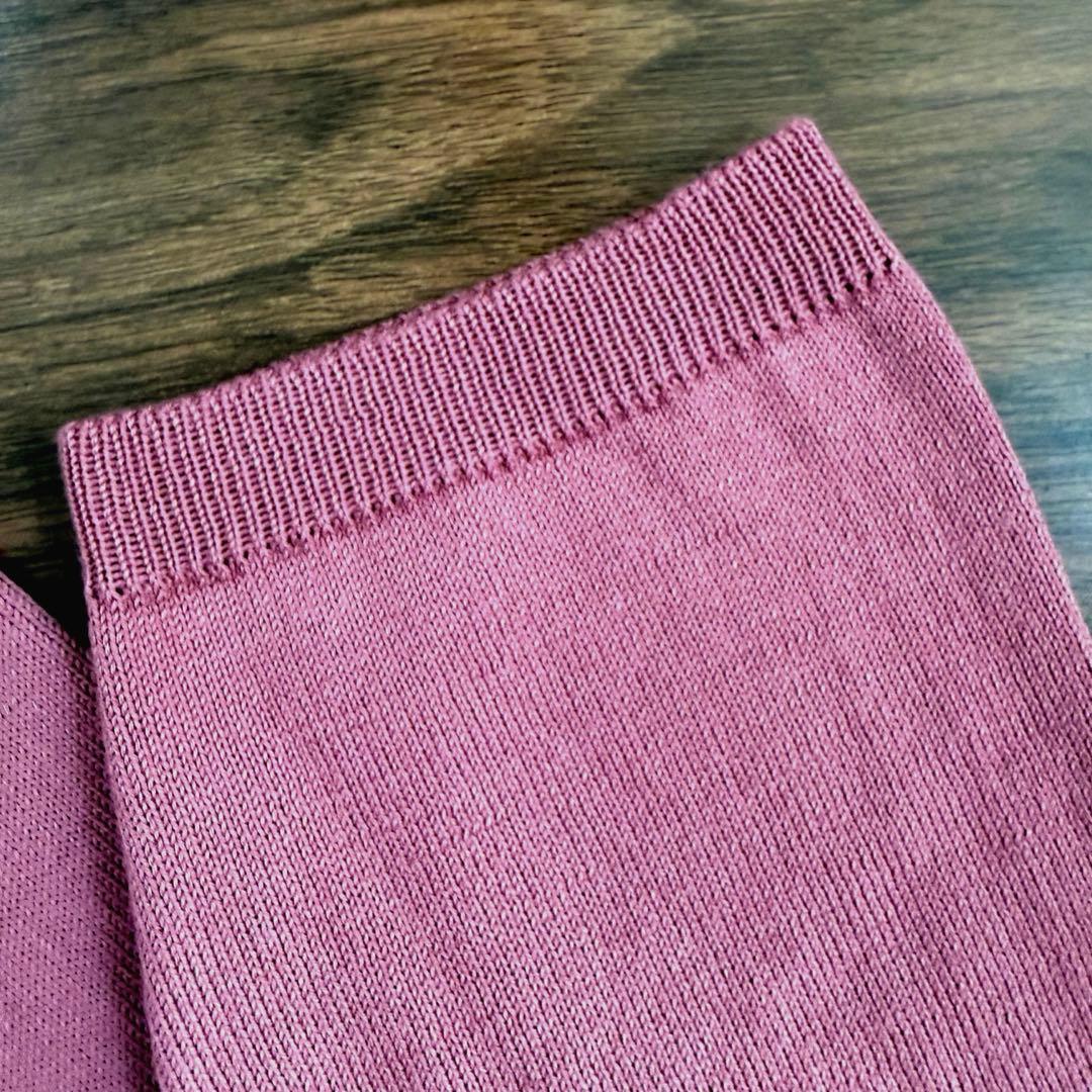 新品✨Crucianiクルチアーニ　コットン　27G クルーネックニット　46