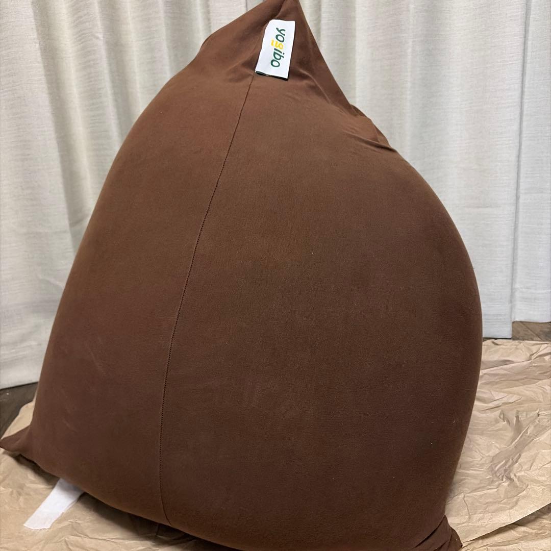 ヨギボー yogibo ピラミッド ブラウン