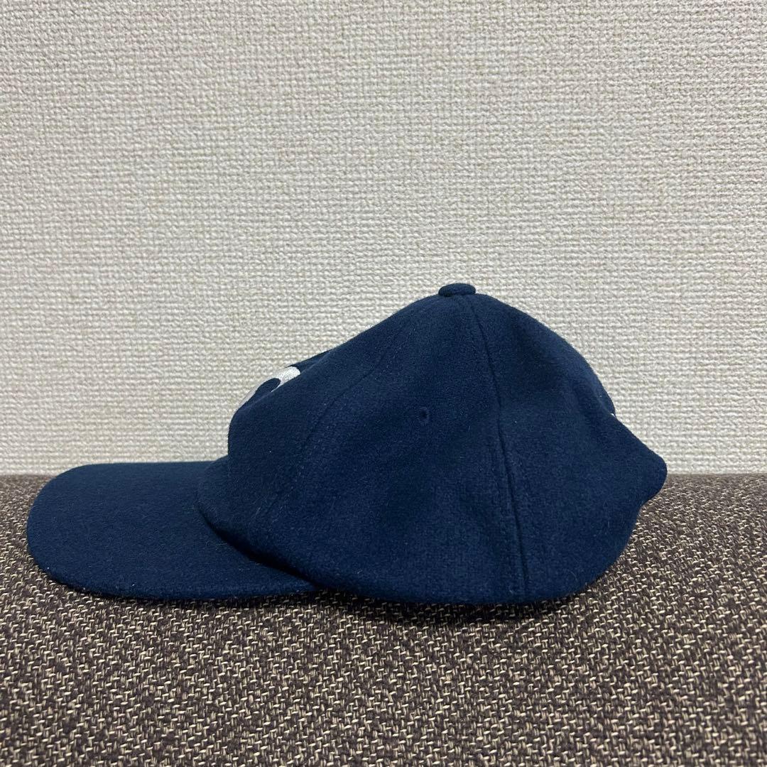 Supreme ウール Sロゴ キャップ ネイビー 希少