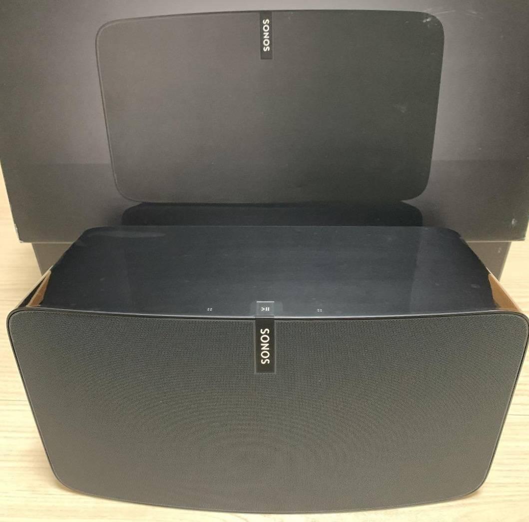 SONOS play 5 ワイヤレススピーカー ブラック