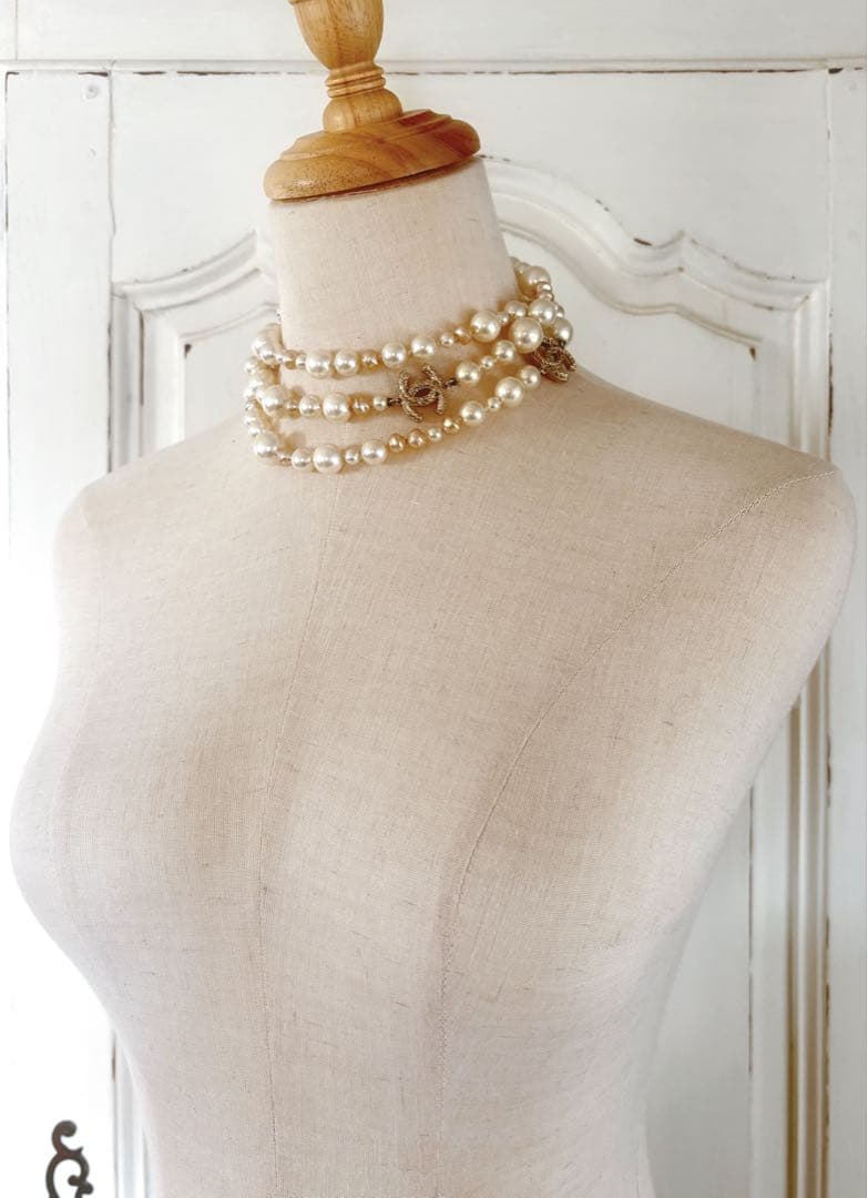 CHANEL◼️ロングネックレス◼️パール