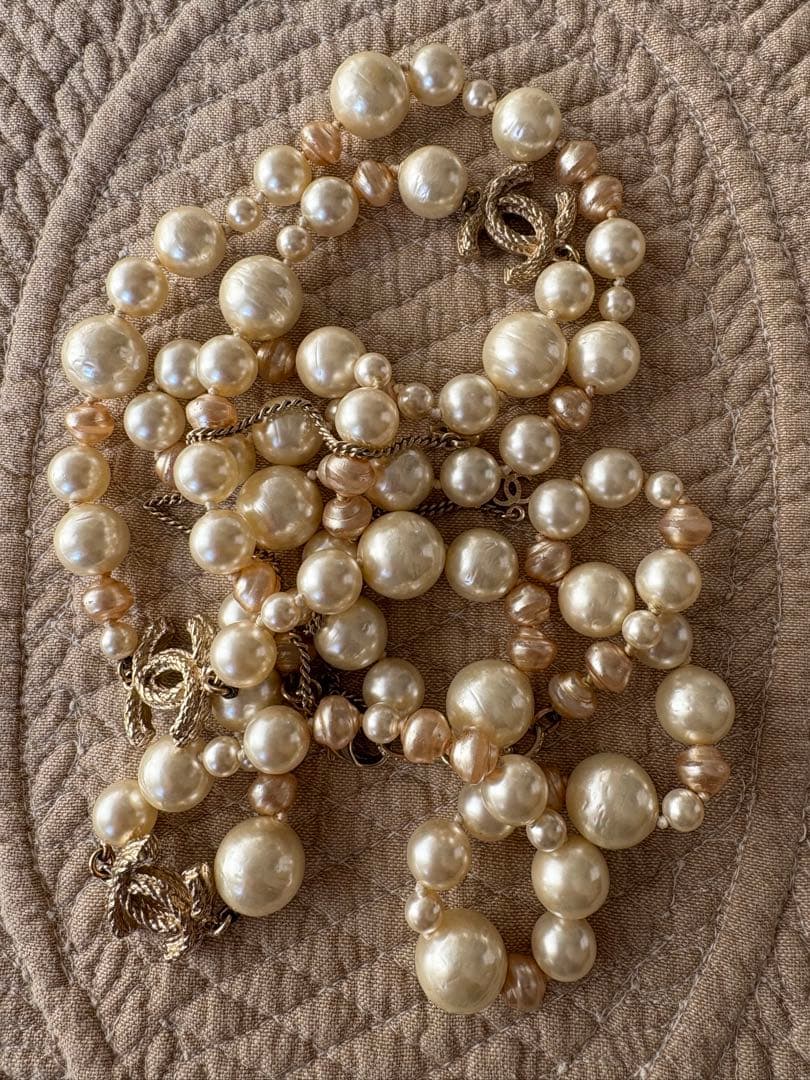 CHANEL◼️ロングネックレス◼️パール